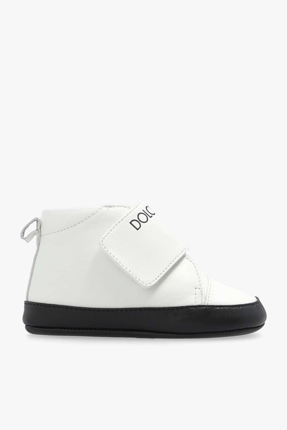 Dolce & Gabbana Kids Leather sneakers with logo