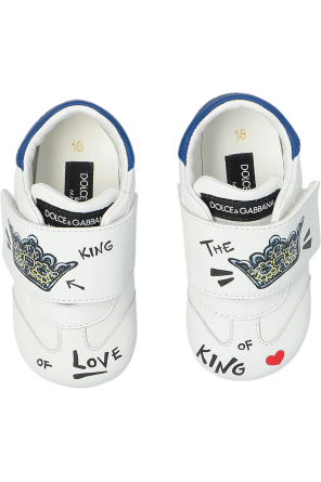 Dolce & Gabbana Kids Baby shoes with print