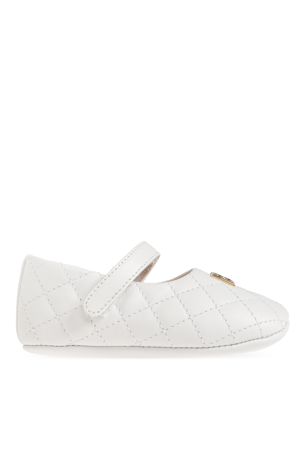 Leather baby shoes od Dolce & Gabbana Kids