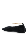 Maria Luca BLACK Ballerinas ‘Augusta’