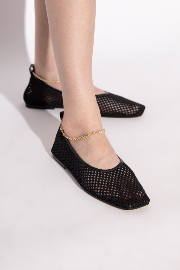 Maria Luca Lacework Ballet Flats