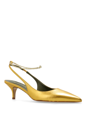 Maria Luca Leather heeled shoes