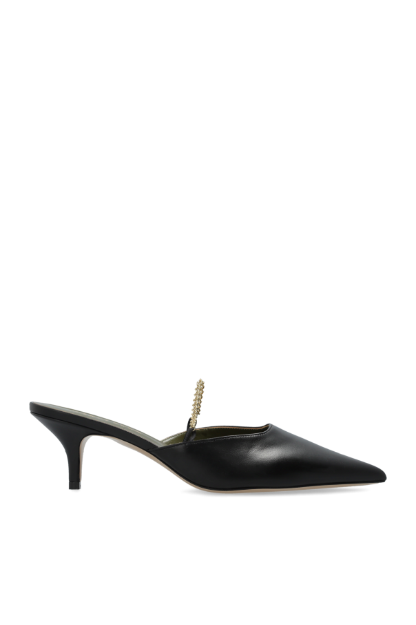 Maria Luca Sandalias de tacón de cuero