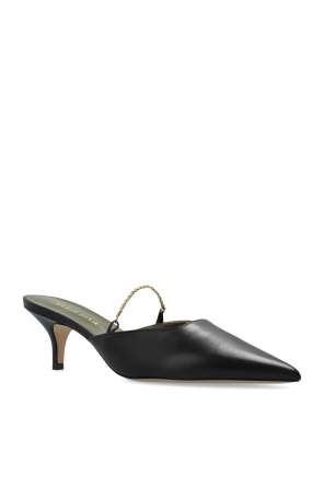 Maria Luca Sandalias de tacón de cuero