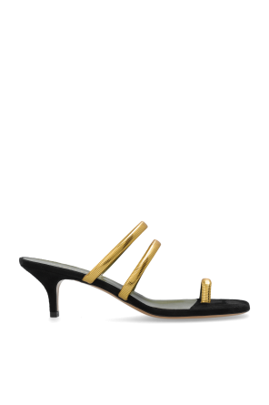 Heeled mules