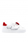 Dolce & Gabbana Kids I love D&G slides ‘Portofino Light’ sneakers