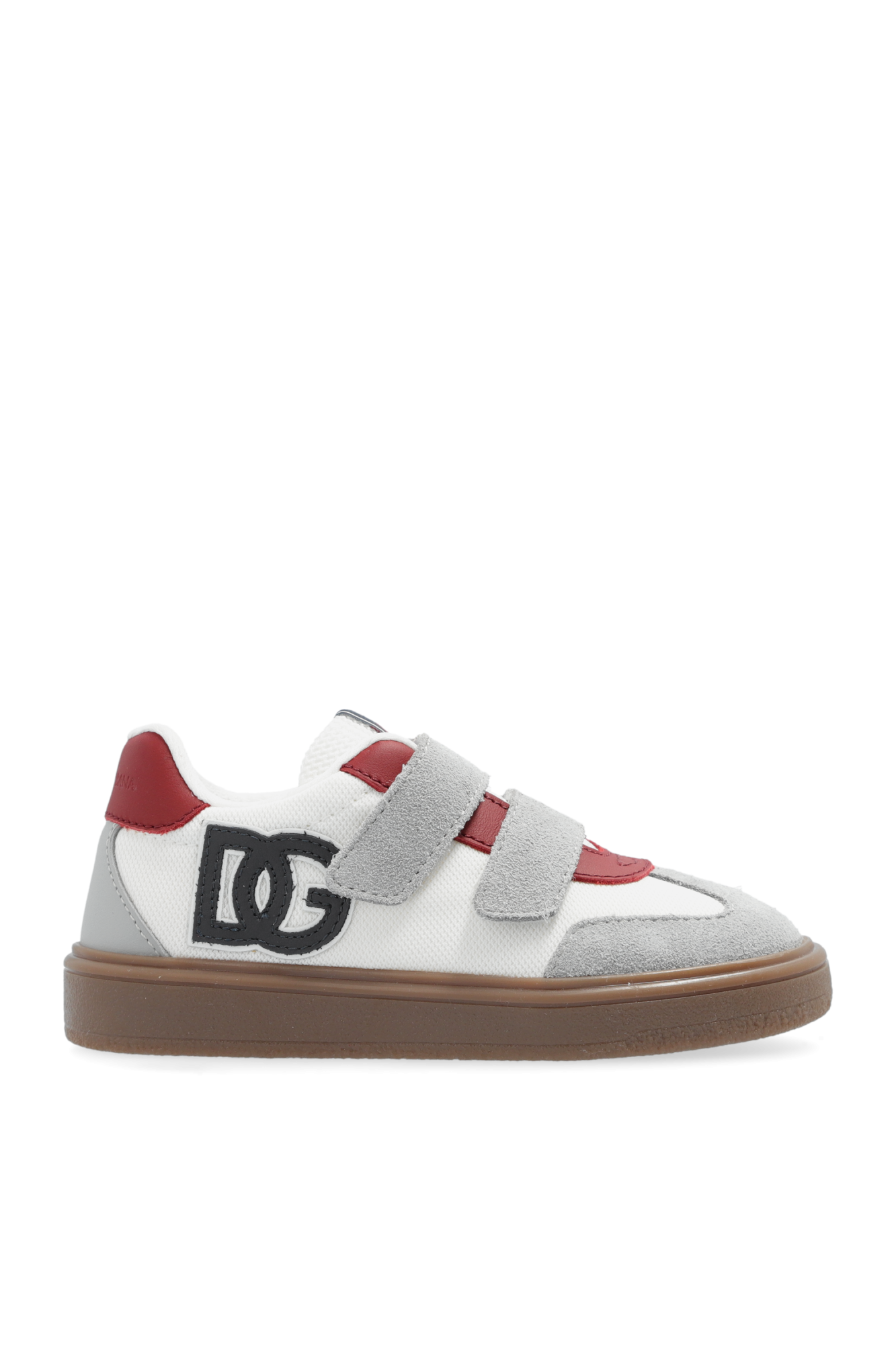 DOLCE & GABBANA KIDS BLUZA Z MOTYWEM KWIATOWYM Sneakers with logo