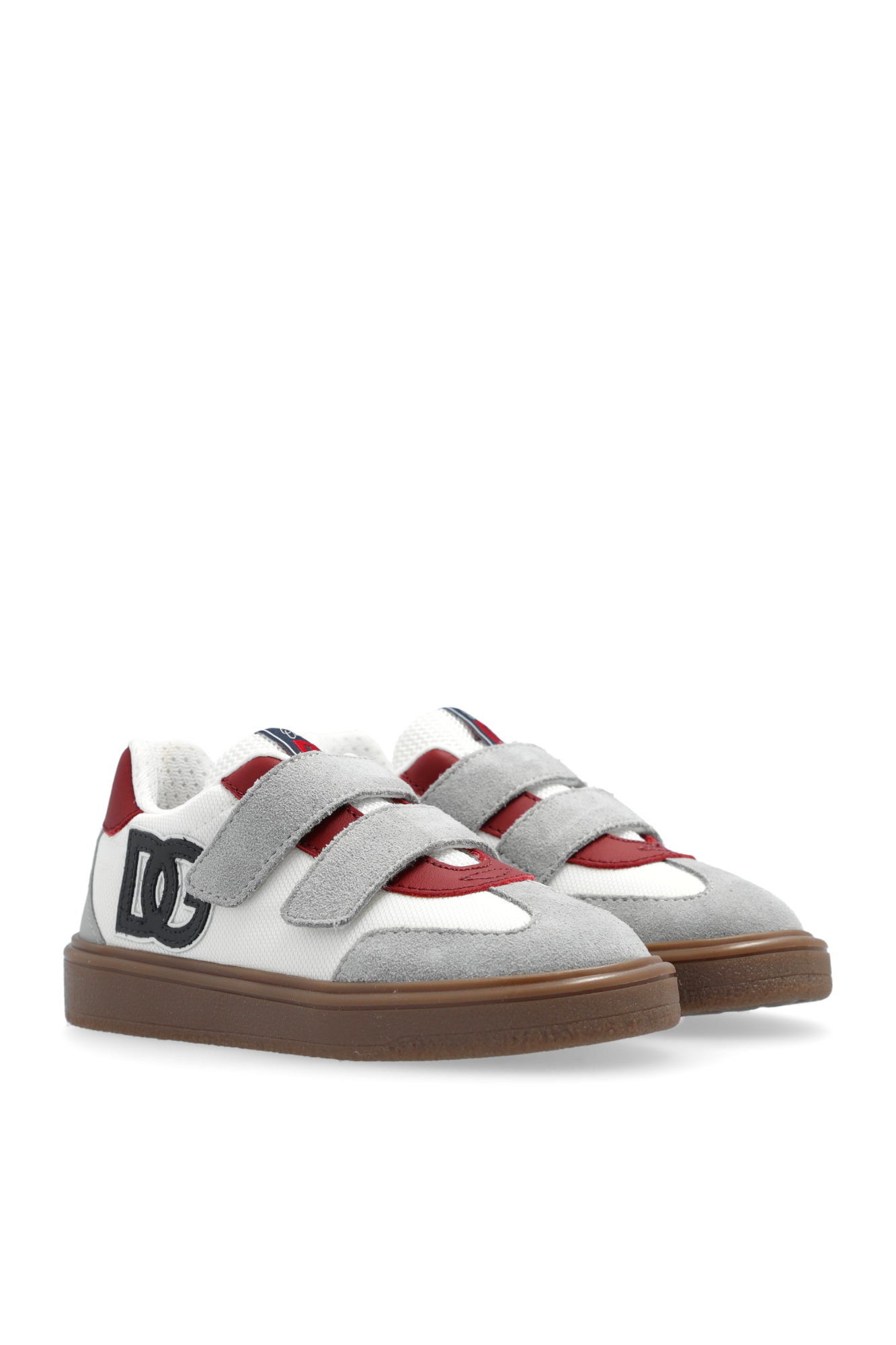 DOLCE & GABBANA KIDS BLUZA Z MOTYWEM KWIATOWYM Sneakers with logo