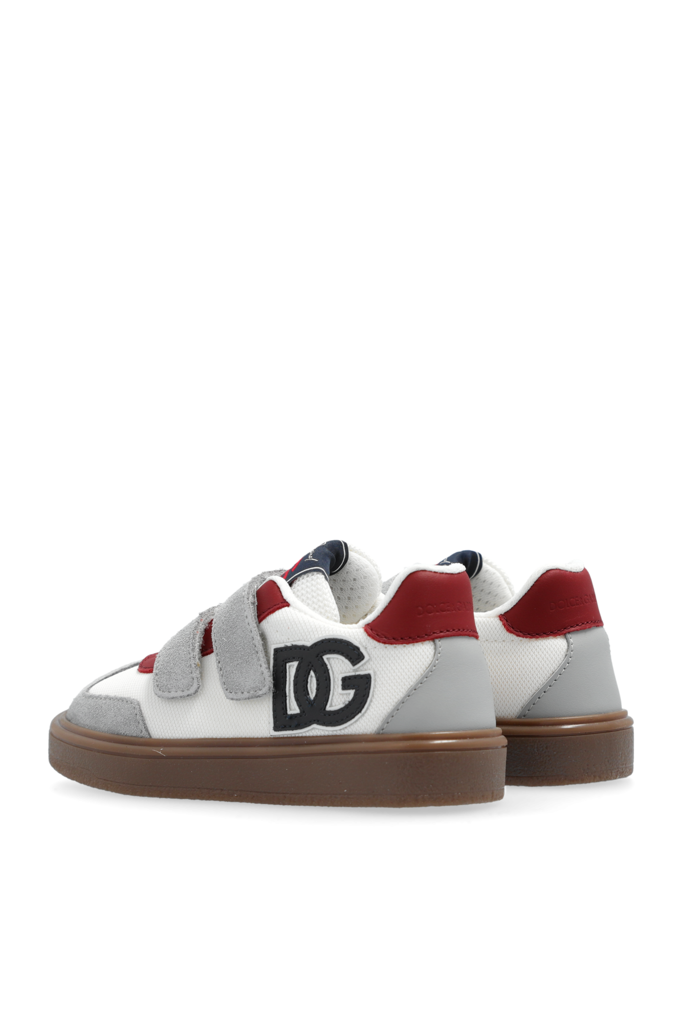 DOLCE & GABBANA KIDS BLUZA Z MOTYWEM KWIATOWYM Sneakers with logo