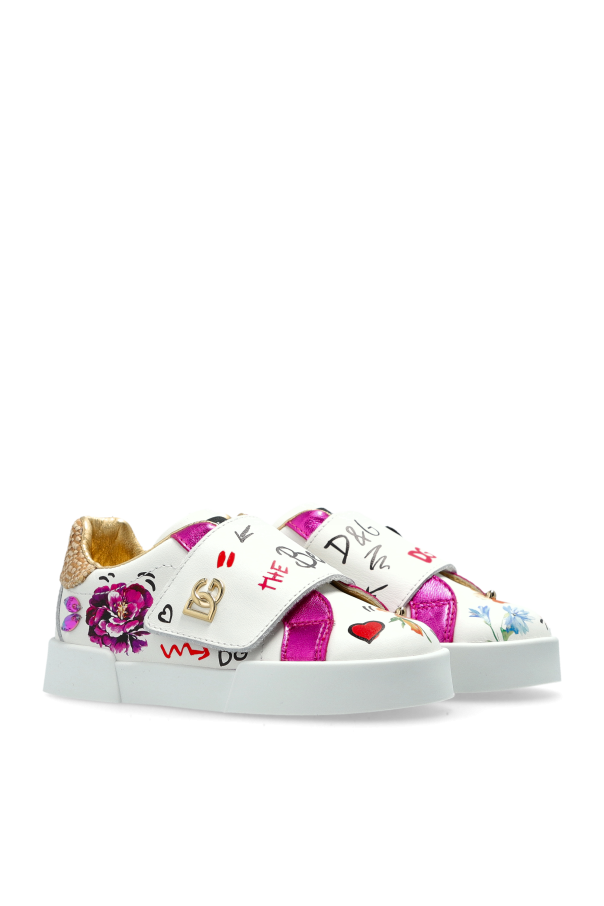 Dolce & Gabbana Kids Buty sportowe z logo