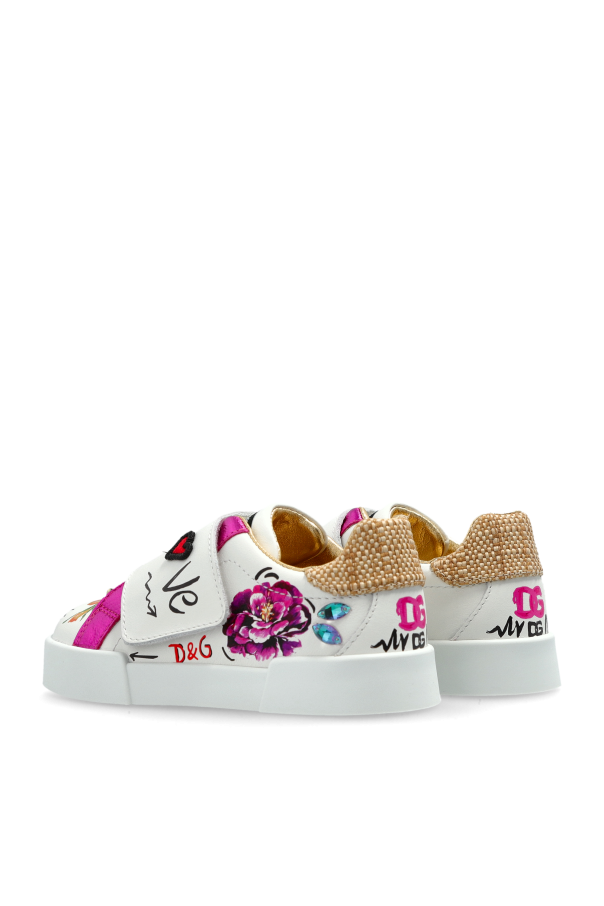 Dolce & Gabbana Kids Buty sportowe z logo