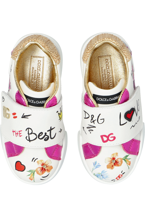 Dolce & Gabbana Kids Buty sportowe z logo
