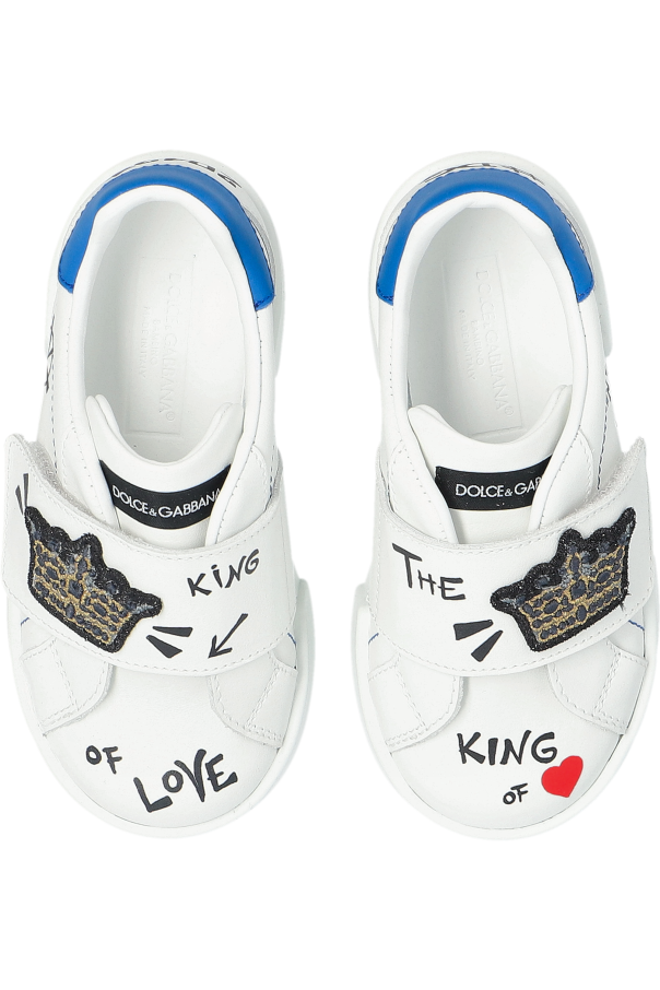 Dolce & Gabbana Kids Sports shoes with print