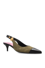 Balmain GREEN Heeled Shoes Eva
