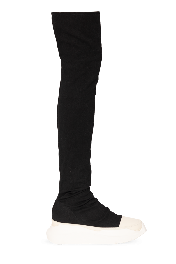 Rick Owens DRKSHDW Buty sportowe z pończochą ‘Abstract Stockings’