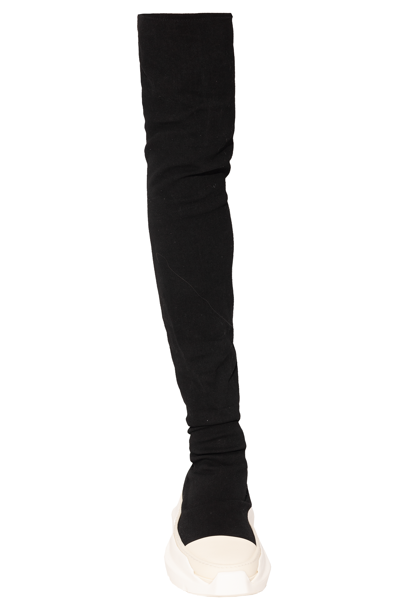 Rick Owens DRKSHDW Buty sportowe z pończochą ‘Abstract Stockings’
