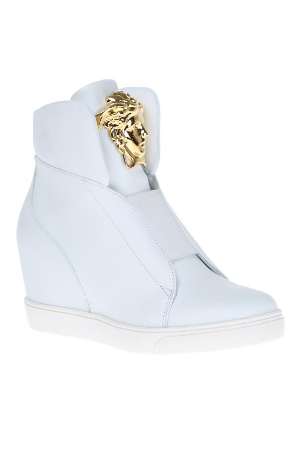 versace wedge sneakers