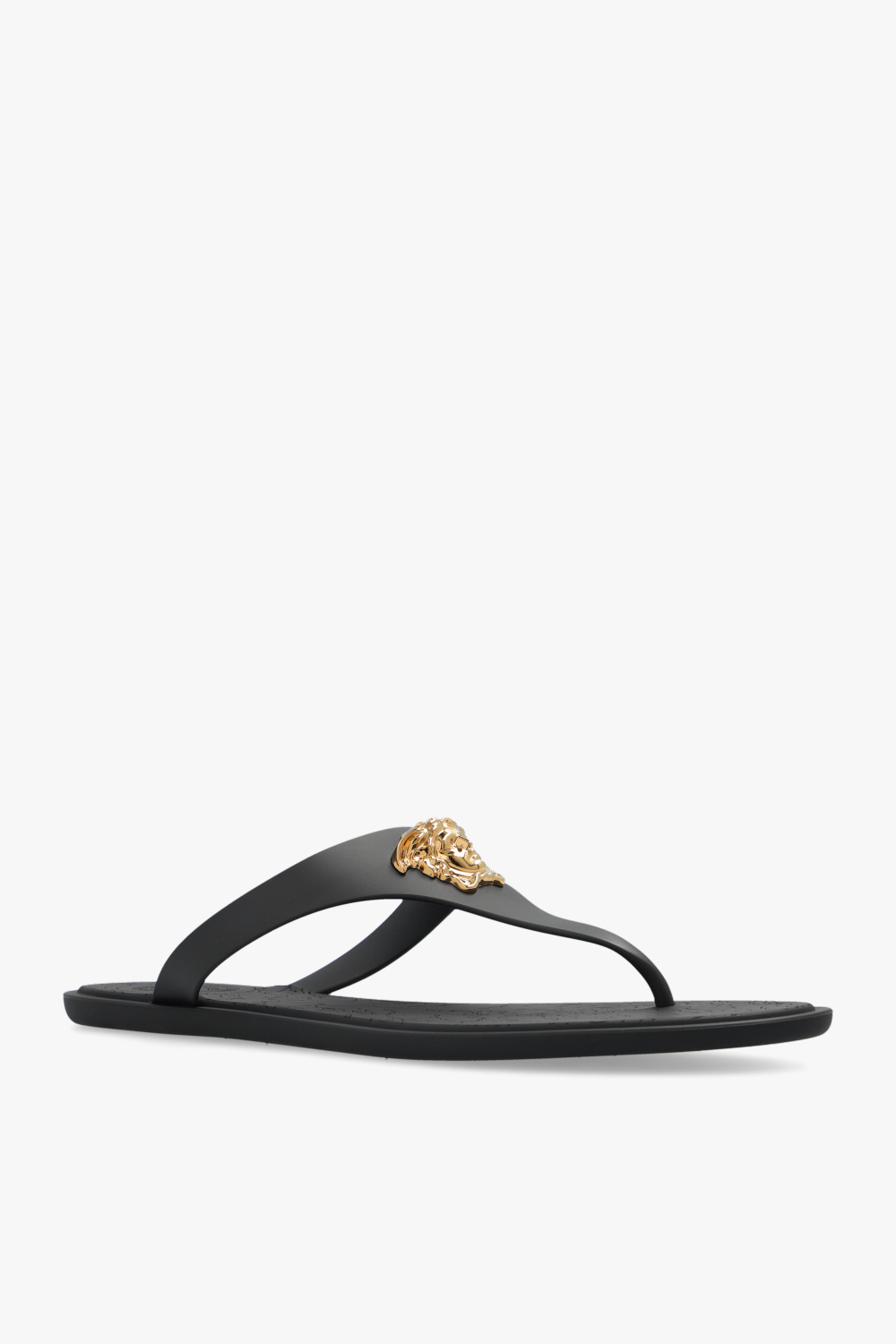 Versace Appliquéd flip-flops