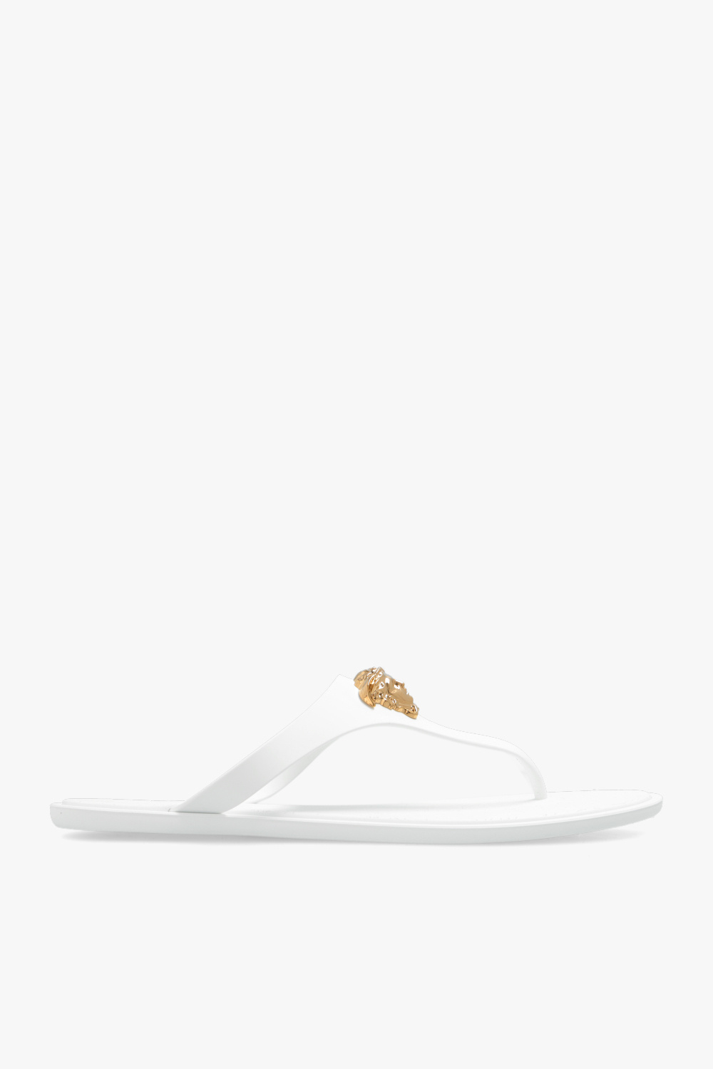 Versace Appliquéd flip-flops