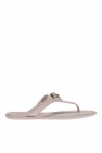 Gianvito Rossi printed scarf thong sandals