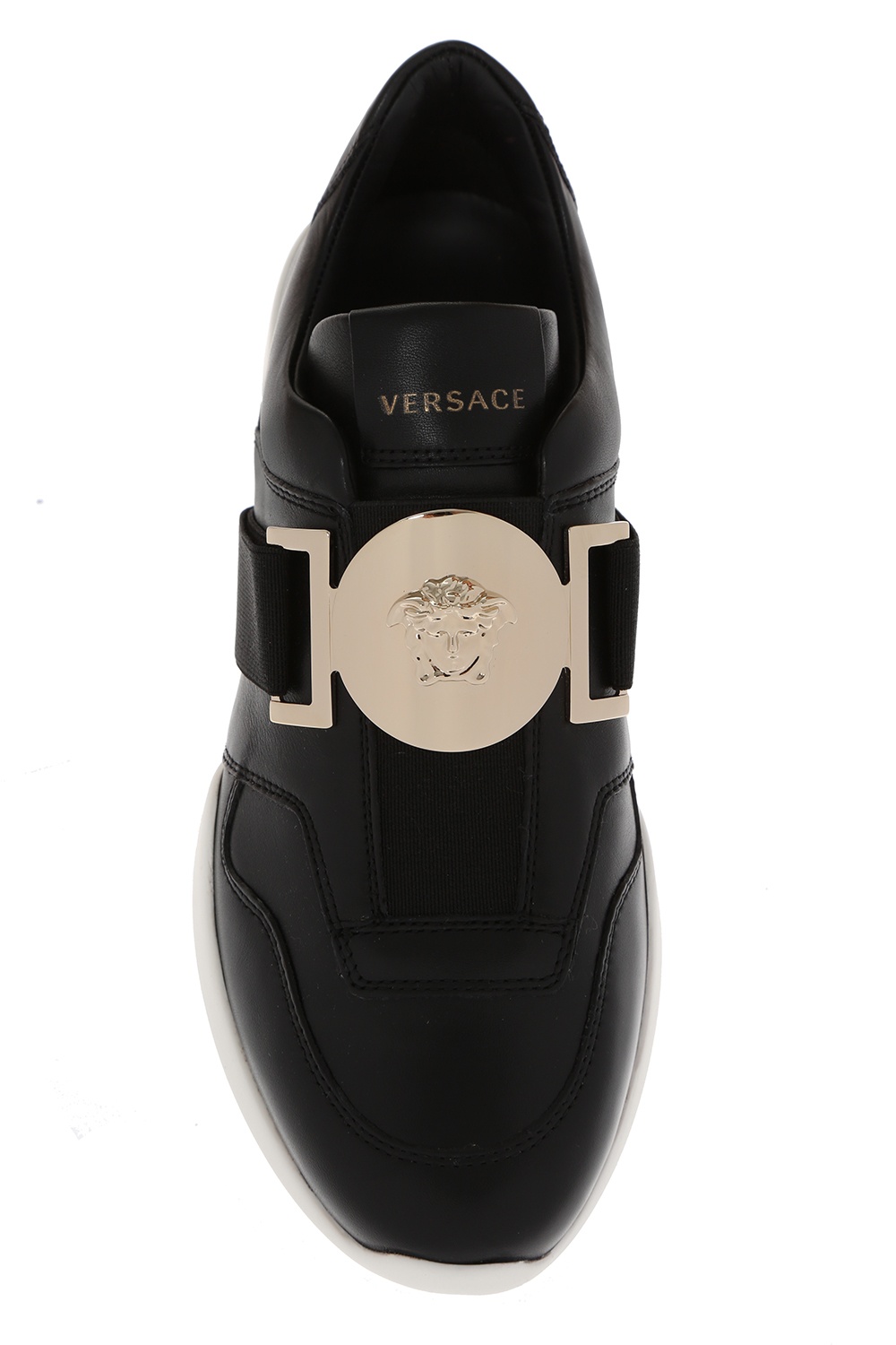 versace leather sneakers