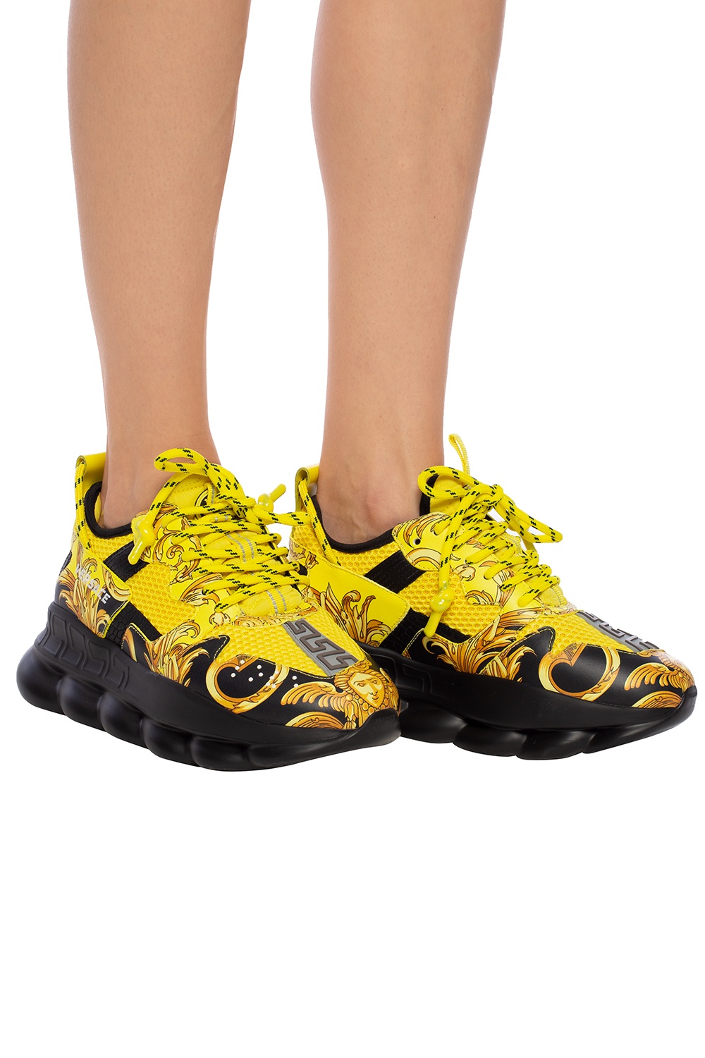 Versace 'Chain Reaction' sneakers with logo, Women's Shoes