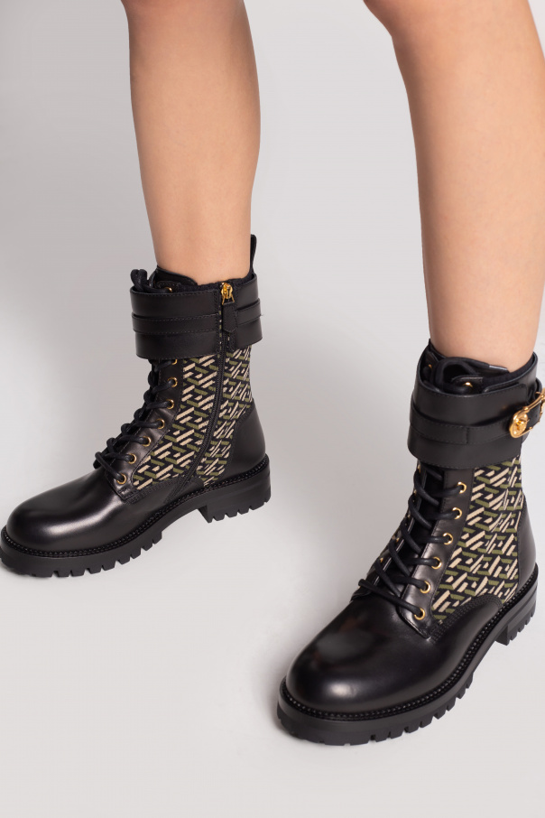 Versace Jimmy Choo Verona crystal-embellished sock-ankle sneakers Black