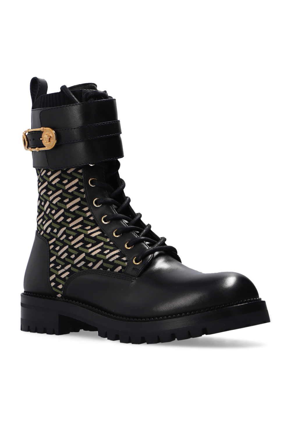 Versace Lace-up ankle boots