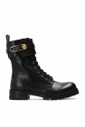 Versace Boots with decorative buckles