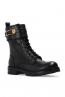 Versace Boots with decorative buckles