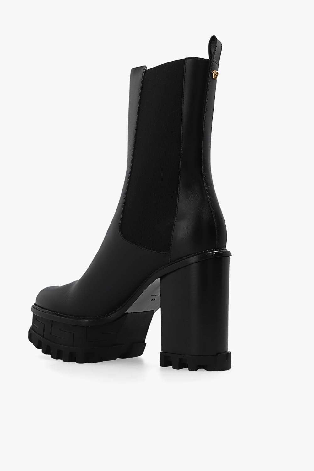 Versace Trekker Boots HALTI Felis Mid Dx M 054-2859 Black P99