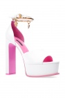 Versace WHITE Platform sandals
