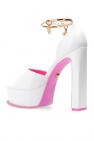 Versace WHITE Platform sandals