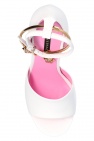 Versace WHITE Platform sandals