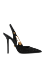 Versace BLACK Embellished pumps