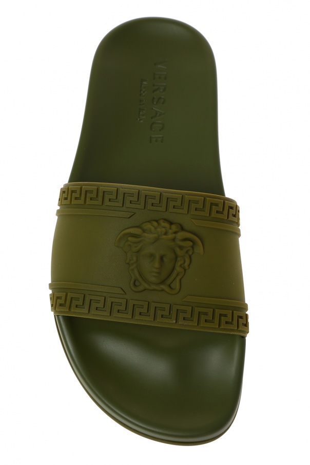 Versace The shoes durable leather upper could be more flexible