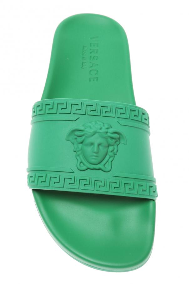 Versace Slides with Medusa head