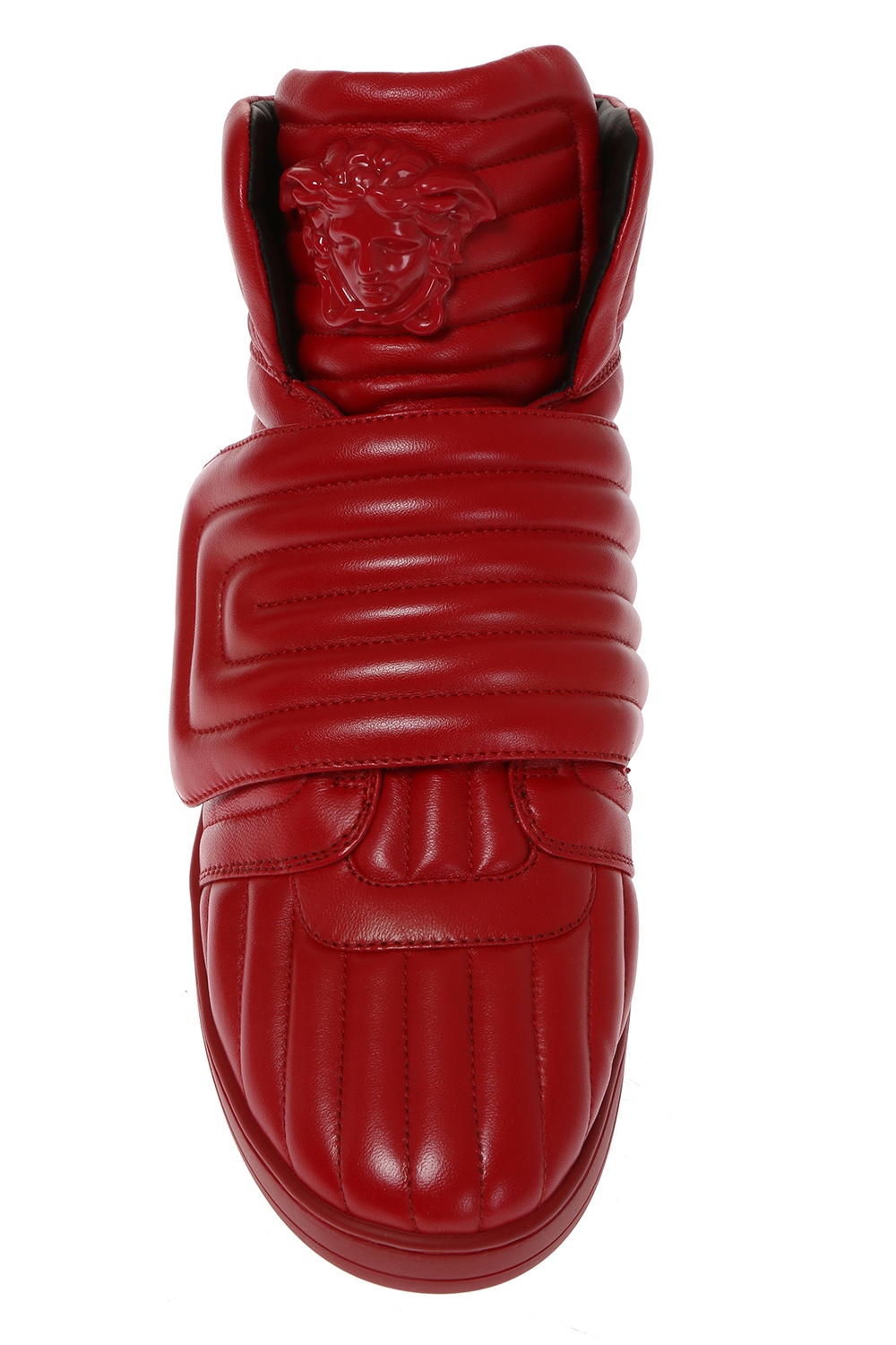 red versace high top sneakers