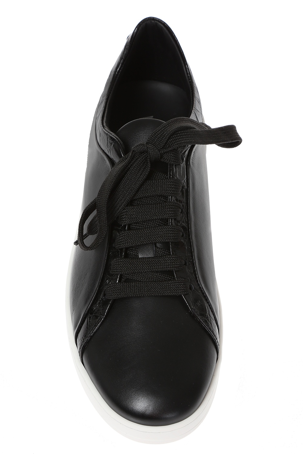 versace leather sneakers