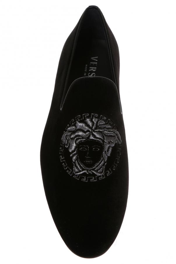 versace loafers velvet