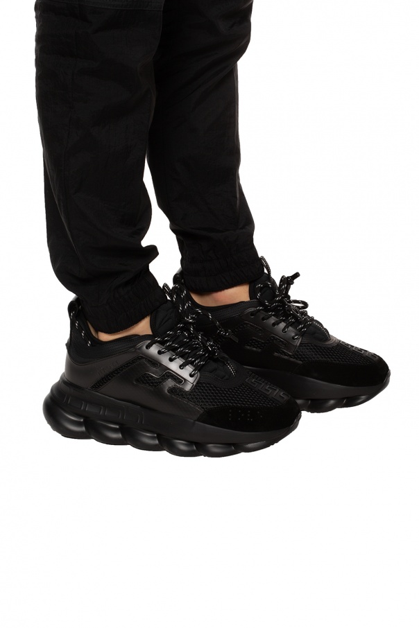 Versace Adidas ultra boost 20 black silver metallic men running shoes sneakers fv8333 10