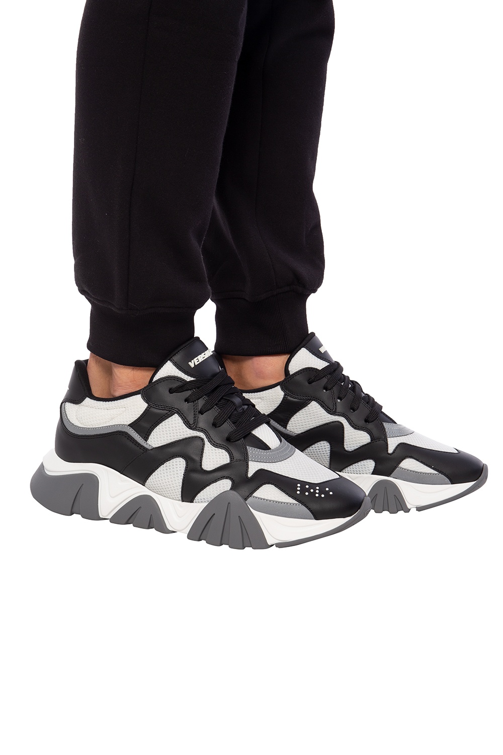 versace logo shoes