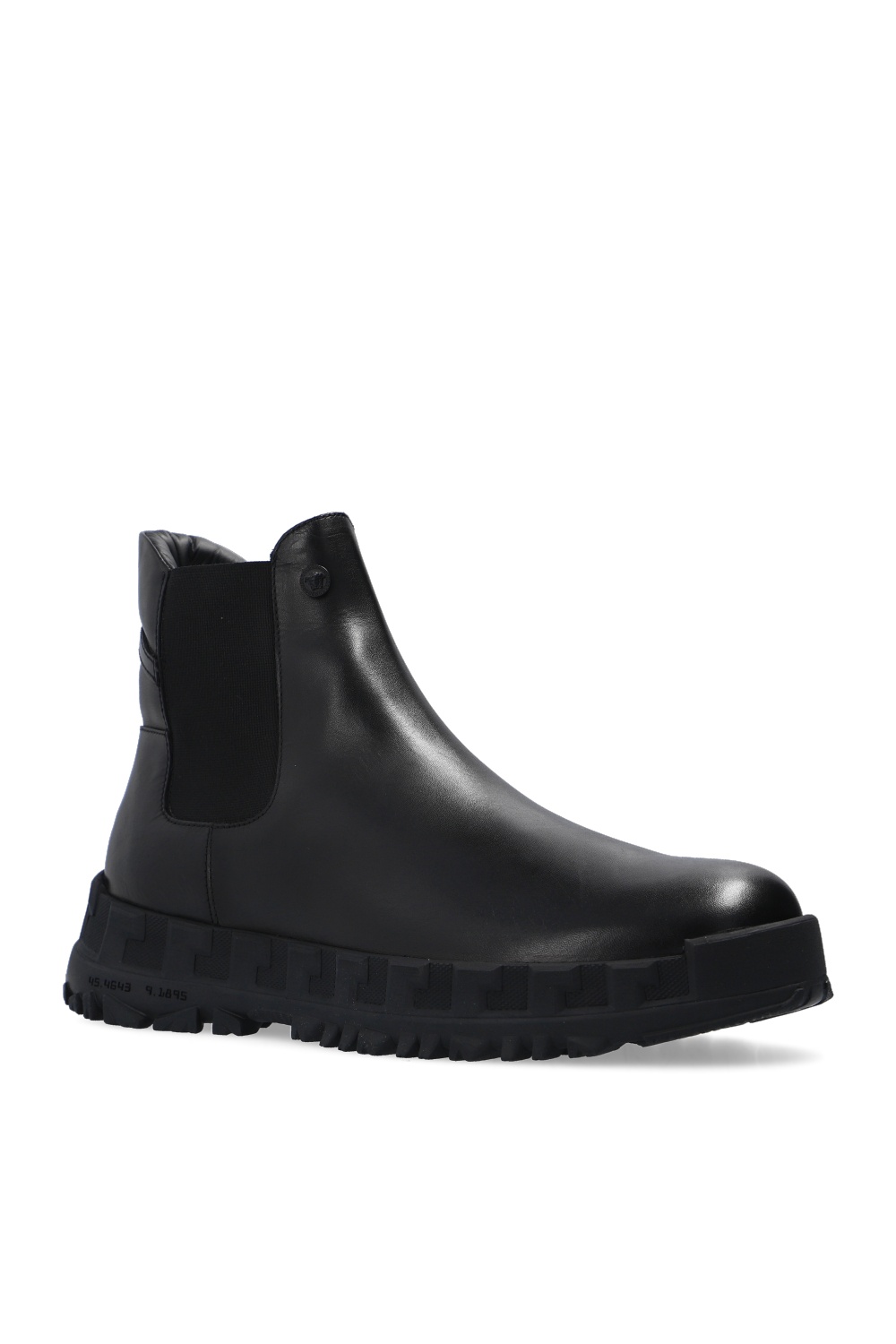 Chelsea boots with logo Versace - Vitkac US