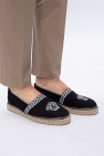 Versace BLACK Medusa head espadrilles