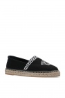 Versace BLACK Medusa head espadrilles