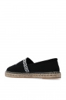 Versace BLACK Medusa head espadrilles
