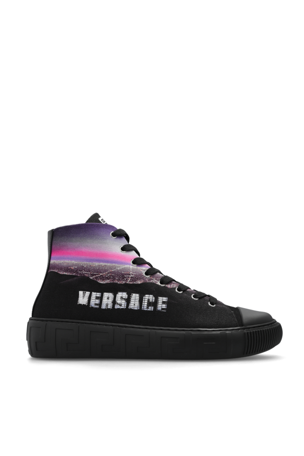 Versace Printed sneakers
