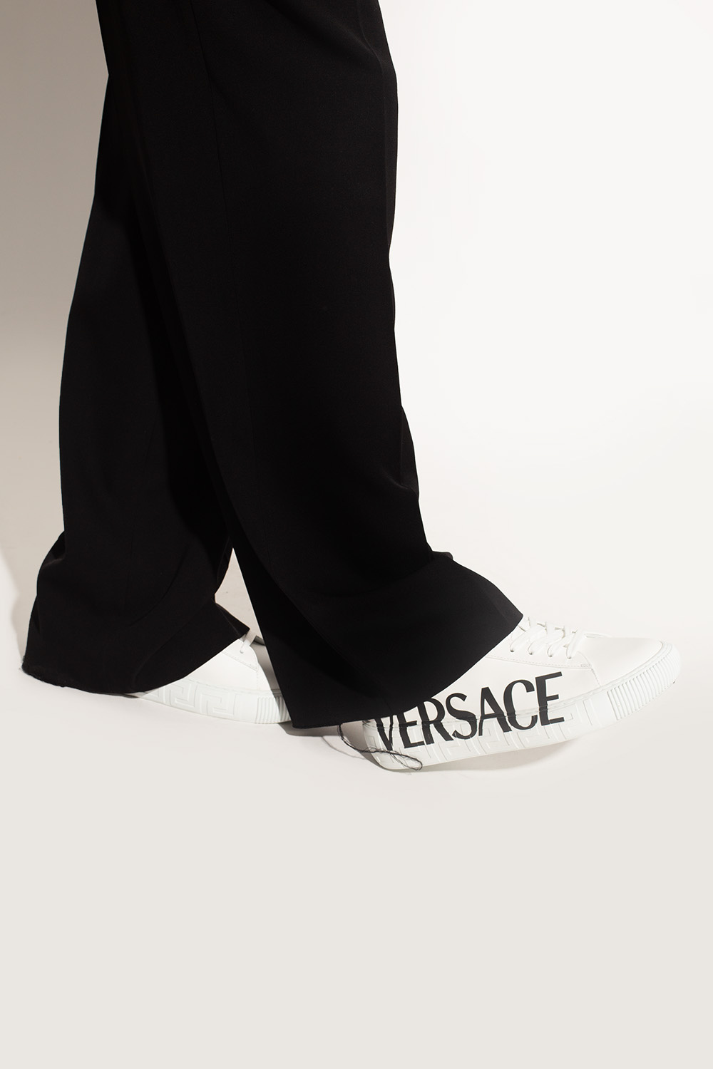 Greca Logo' sneakers Versace - GenesinlifeShops Philippines - Hiking Laceup  Thermo Boot YM0YM00475 Black BDS
