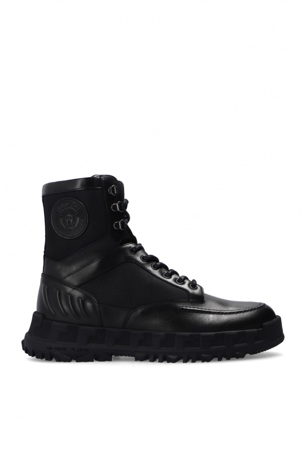 Versace Ankle boots with logo