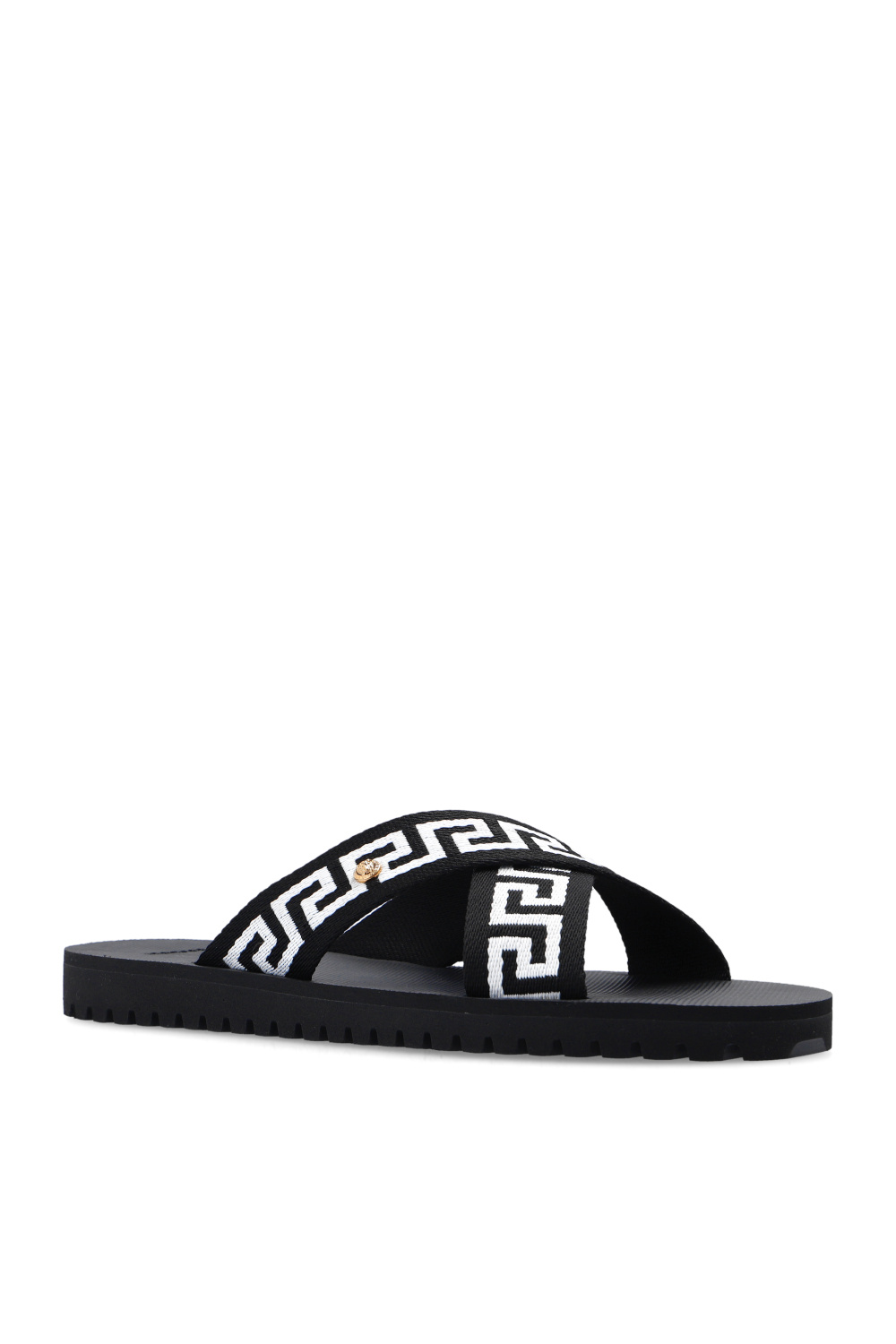 Versace Patterned slides